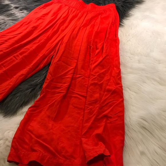 Michael Stars orange flare pants - Picture 4 of 4